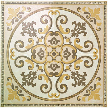 Rosone composizione 4pz / Панно 120х120 из 4-х частей